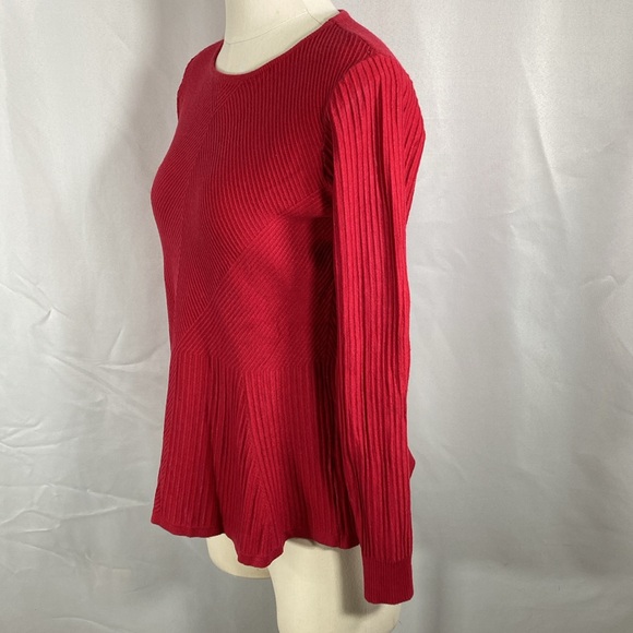 Vila Milano flare waist lightweight sweater office party date Valentine small - Picture 3 of 6